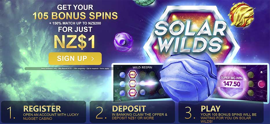 1 dollar deposit bonus lucky nugget