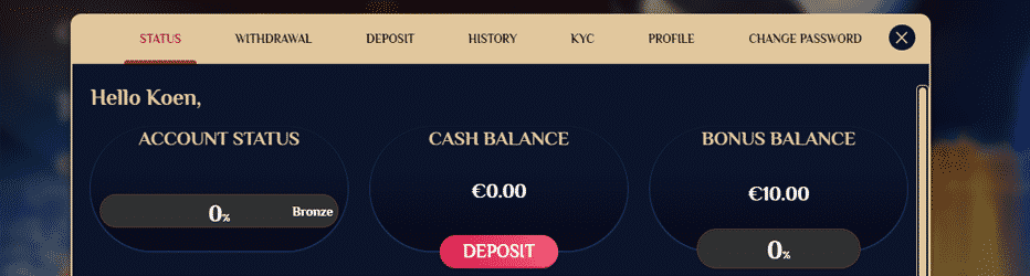 10 Euro No Deposit Bonus