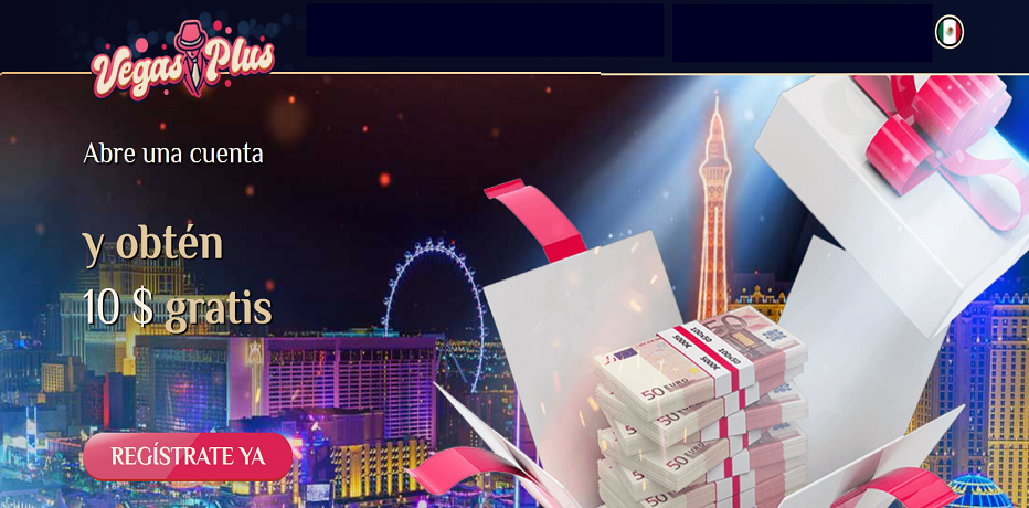 10 Euros Gratis en VegasPlus Casino (Sin Necesidad de Depósito)