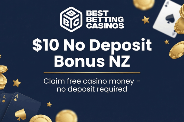 Receive $10 free no deposit at these NZ online casinos