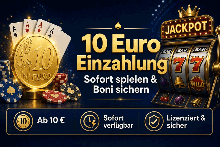 10€ Einzahlungs Casinos - Online Casino mit 10 Euro Einzahlung