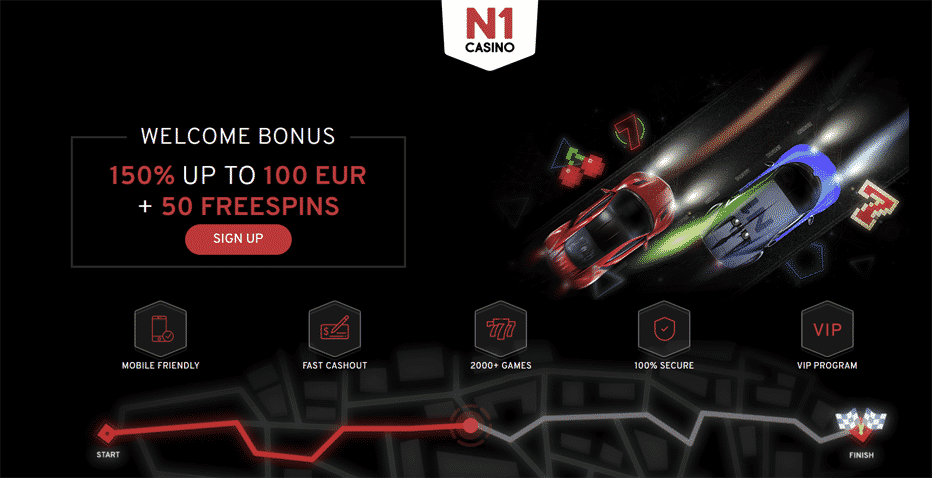 N1 Casino 20 Free Spins