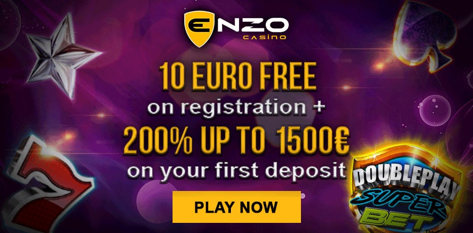 Kerää 10€ Ilman Talletuspakkoa Enzo Casinolla