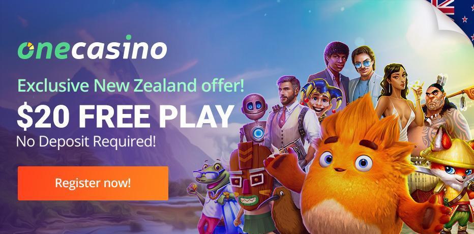 $10 free no deposit bonus NZ onecasino