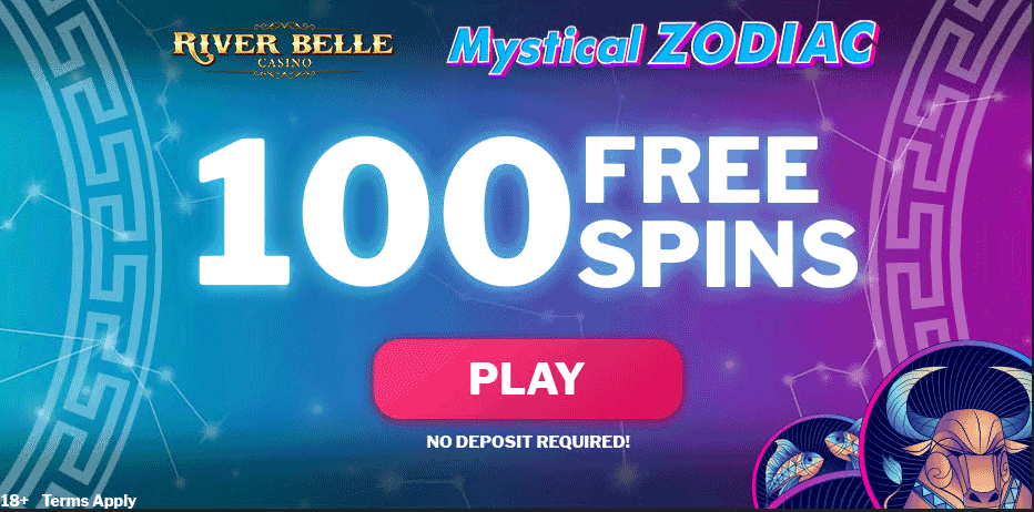100 free spins no deposit river belle casino