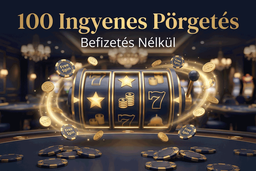 100 ingyenes pörgetés befizetés nélkül