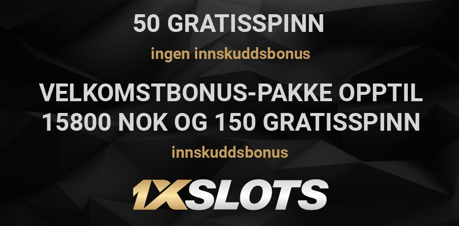 1xSlots Bonus uten innskudd - 50 gratisspinn på Lake’s Five + 100% i bonus