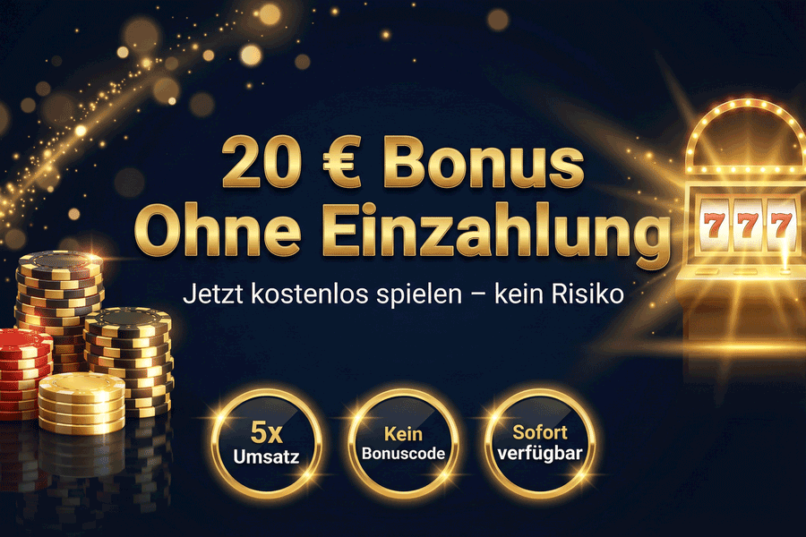 Was ist ein 20 Euro Bonus ohne Einzahlung?