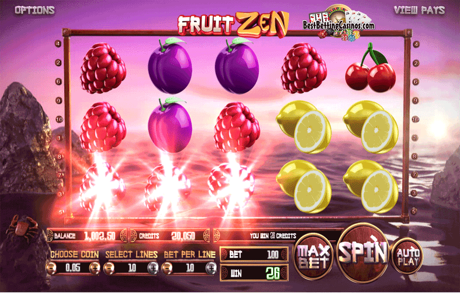 20 ilmaiskierrosta boo casinolla pelissä fruit zen