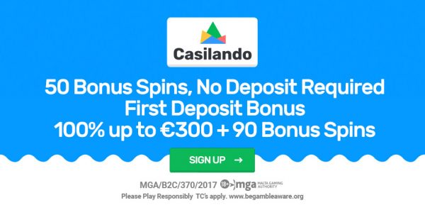 casilando casino 50 free spins