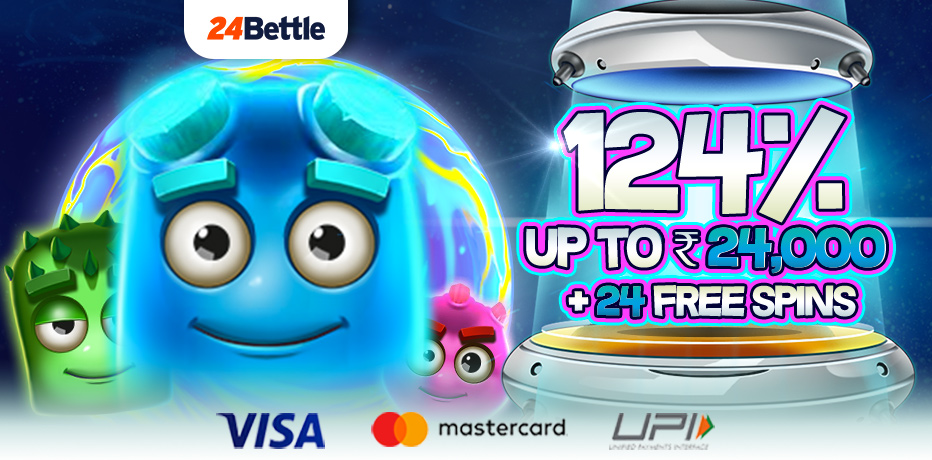 24Bettle Casino India - 24 Free Spins + ₹24,000 Bonus
