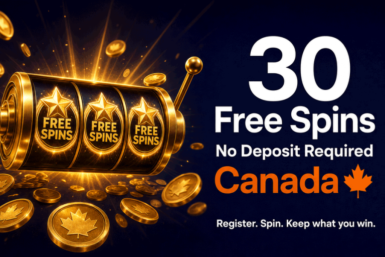 Play 30 free spins no deposit required and keep what you win!