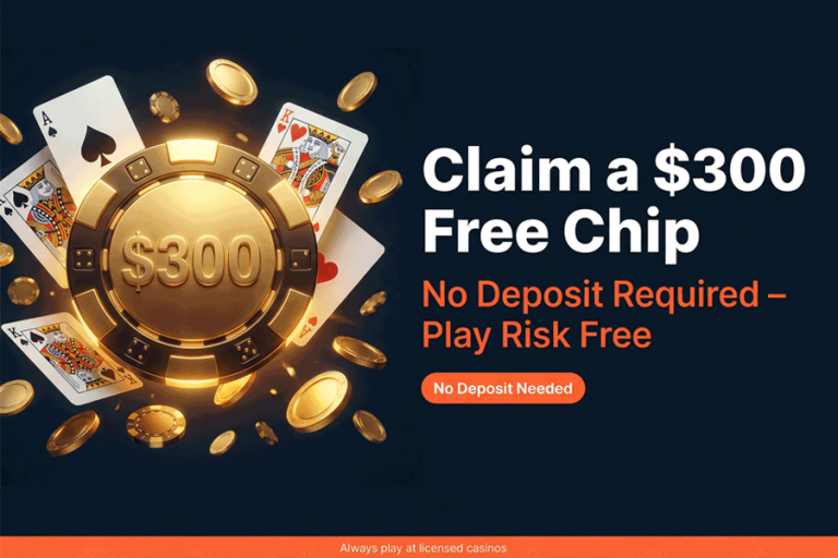 $300 free chip no deposit casinos in Canada – are these offers realistic?