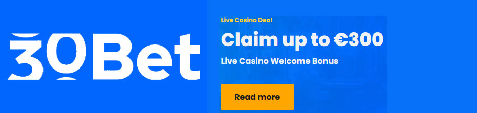 30bet-Live-Casino-Bonus