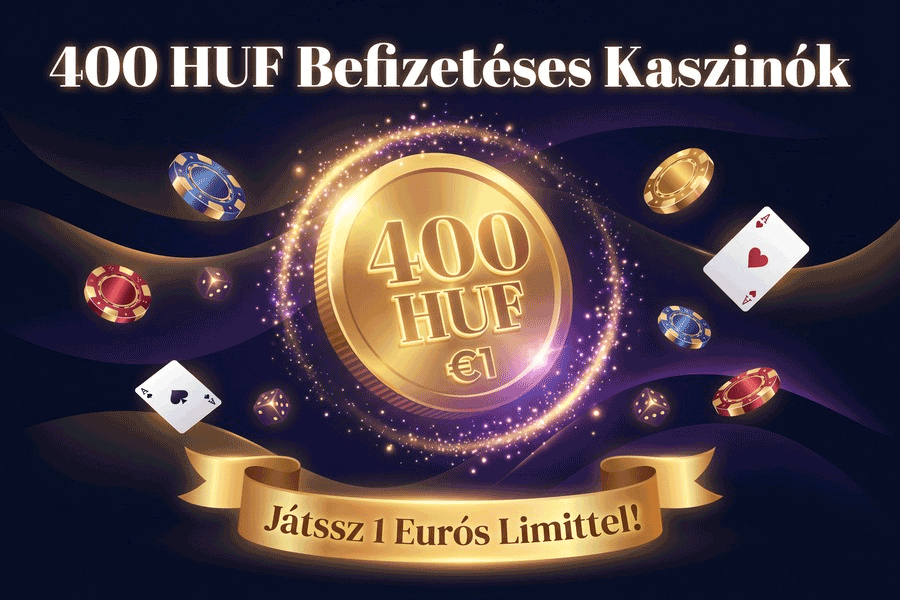 400 HUF befizetéses kaszinók – online kaszinók 1 eurós minimum befizetési limittel