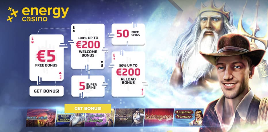 Energy Casino Free Spins