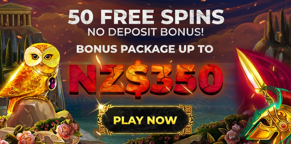 50 free spins at spinia casino new zealand The golden owl of athena no deposit needed