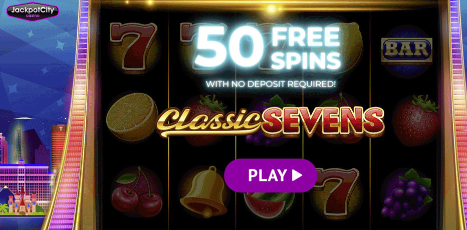 Receive 50 Free Spins No Deposit at JackpotCity