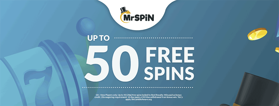 50 free spins no deposit uk mr spin casino