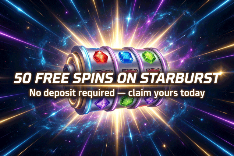 Starburst free spins – claim up 50 free spins on Starburst with no deposit required
