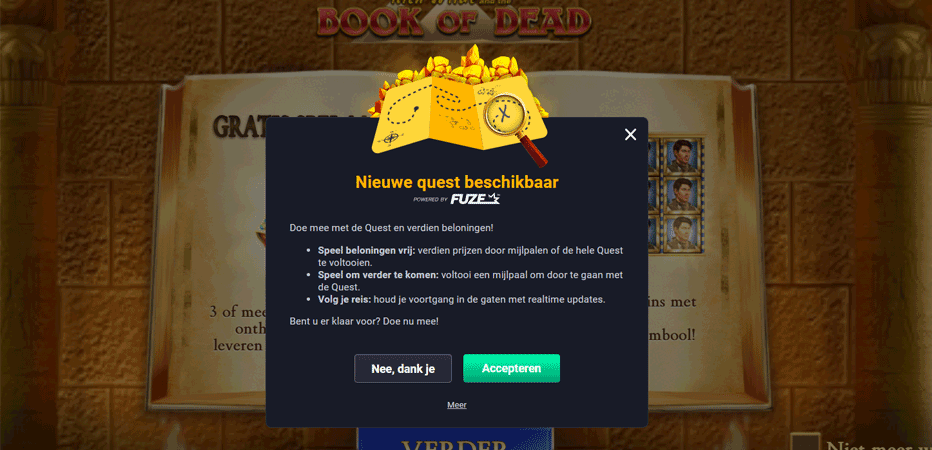 De Play'N Go Quest: hoe werkt het?