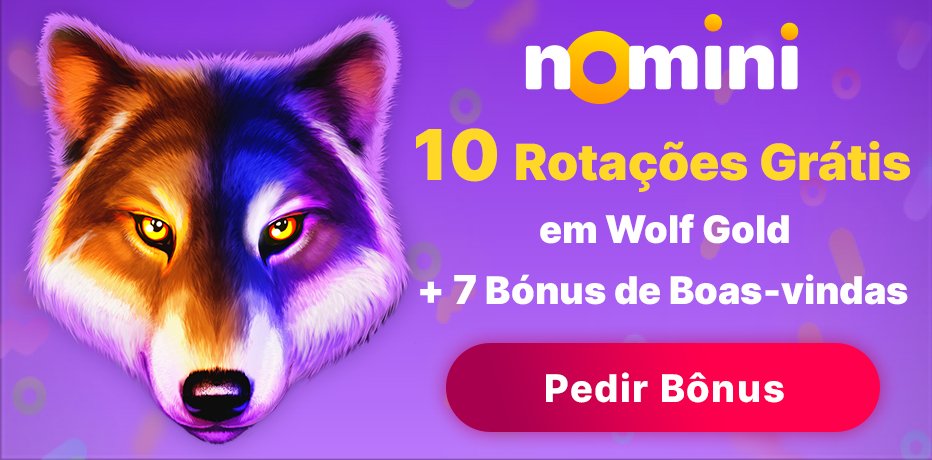 Análise do Bônus Nomini - 10 Rodadas Grátis (sem depósito) + 7 Bônus de boas-vindas
