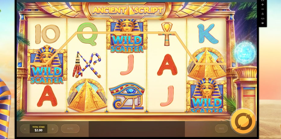 Ancient Script Video Slot by Red Tiger Gaming