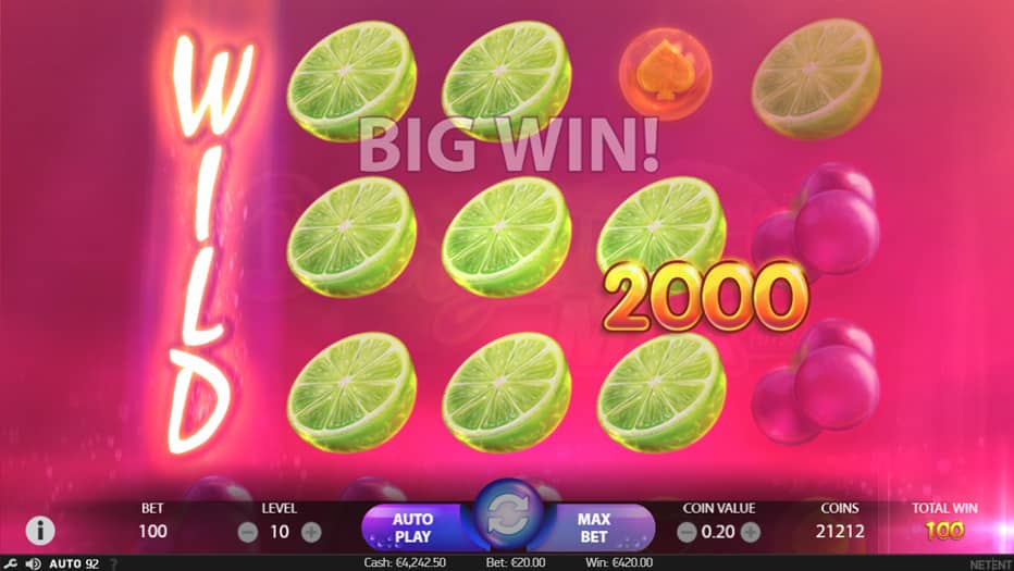 Berryburst Max Storvinst