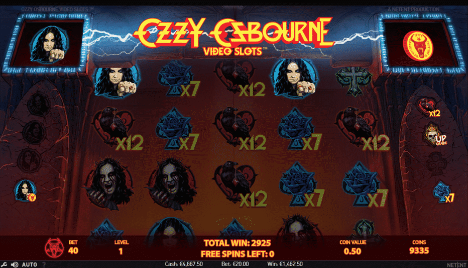 Las mejores tragamonedas de casino nuevas de noviembre de 2019 - Ozzy Osbourne