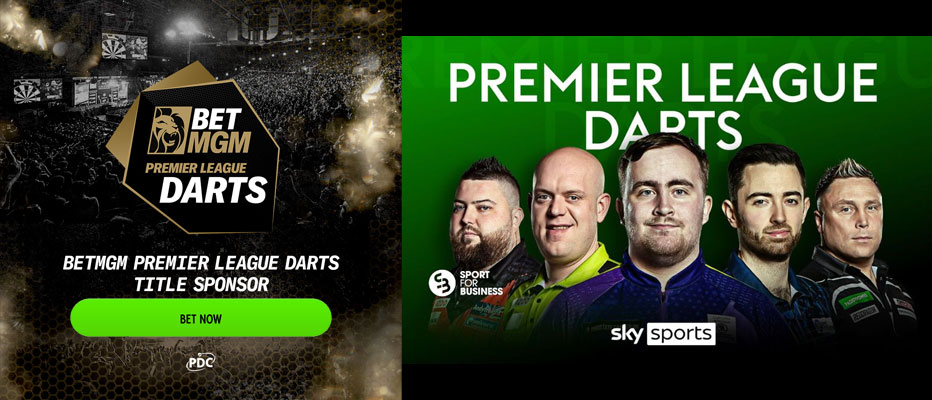 BetMGM shines as the new main sponsor of the PDC Premier League Darts