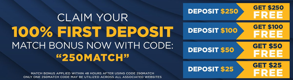 BetRivers WV Promo Code - Up to $250 Refunded as a Bonus!