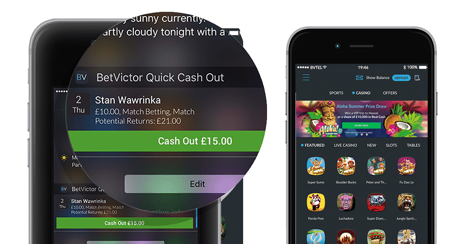 BetVictor Mobile App für Android und iOS