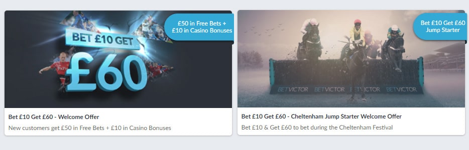 BetVictor Free Bets on Sports