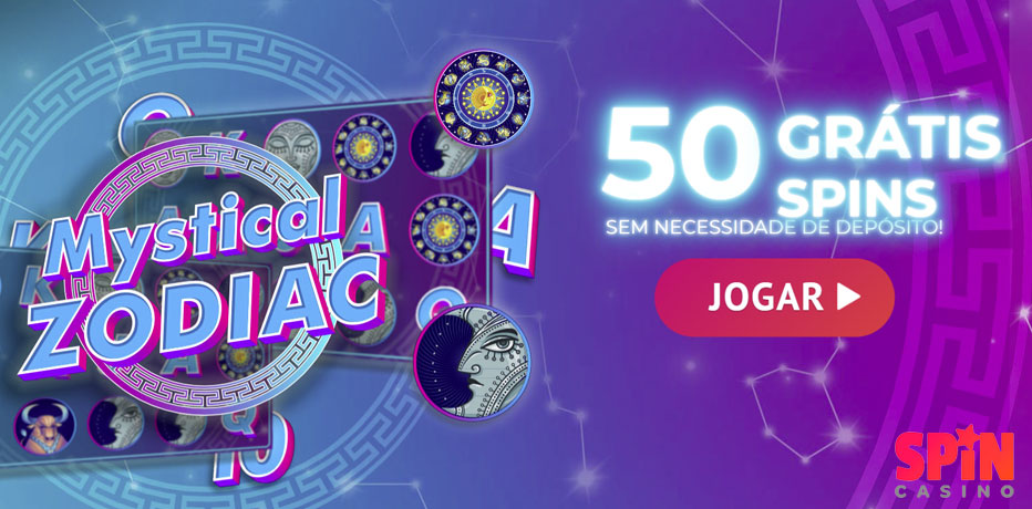 Bônus Sem Depósito do Spin Casino - 50 Rodadas Grátis