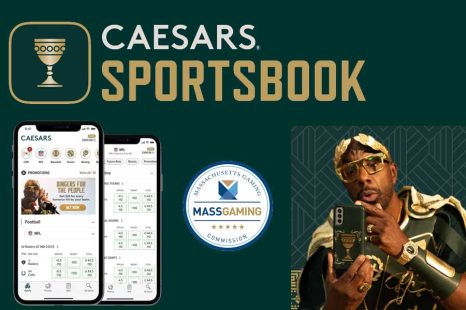 The Caesars sportsbook app is now available in Massachusetts