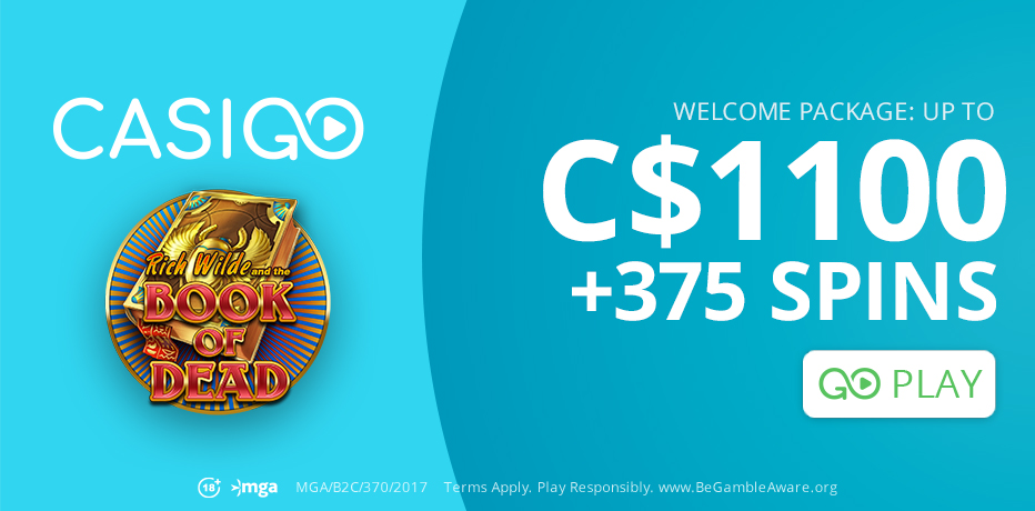 CasiGo Casino - Amazing new Canadian White Hat Gaming Casino