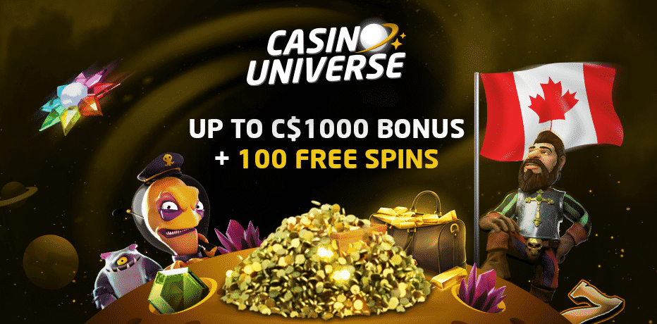 casino universe bonus canada no deposit needed