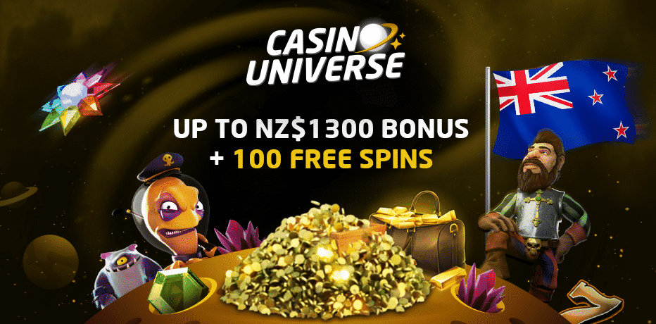 casino universe bonus new zealand no deposit needed