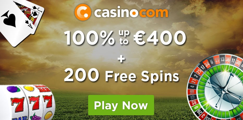 Casino.com Free Spins Bonus | Collect 20 Spins on Sign Up