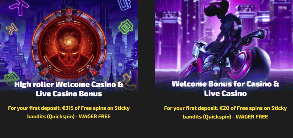 CasinoZer Welcome Bonus