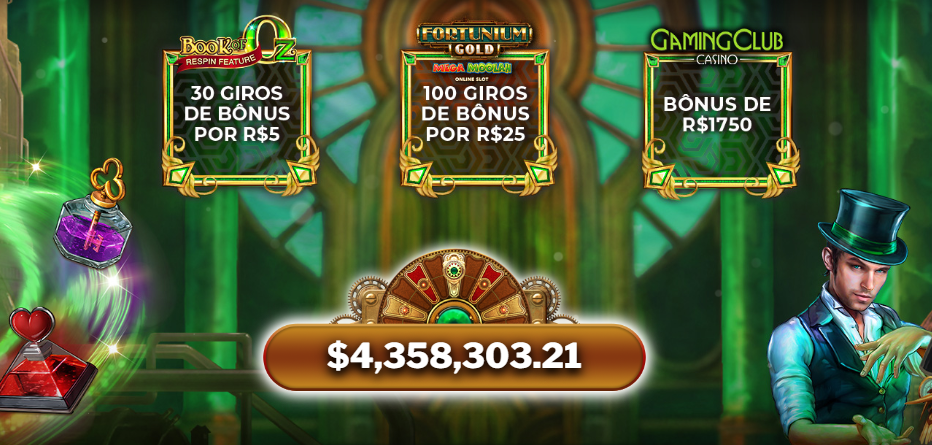 Cassino com Depósito Mínimo de 5 Reais - Gaming Club Casino