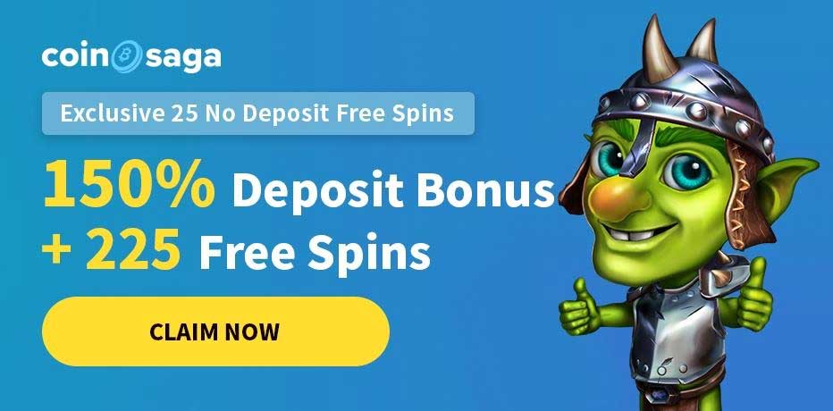 CoinSaga - No-deposit-Spins