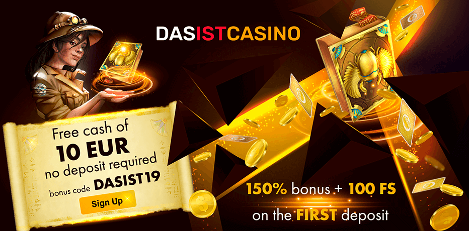 Das Ist Casino No Deposit Bonus €10,- Free