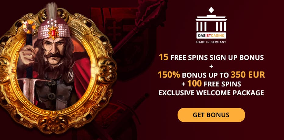 Das Ist Casino No Deposit Bonus - 15 Bonus Spins on Sign Up