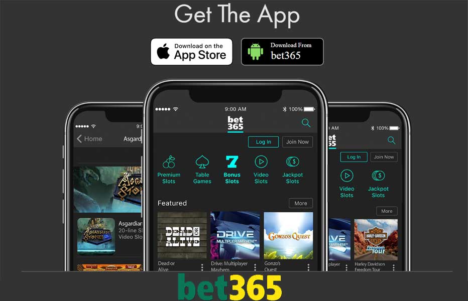 Bet365 app in Appstore en Google playstore