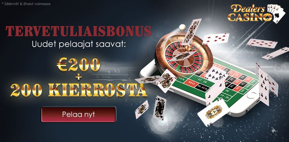 Dealers Casino Bonus Code 2021