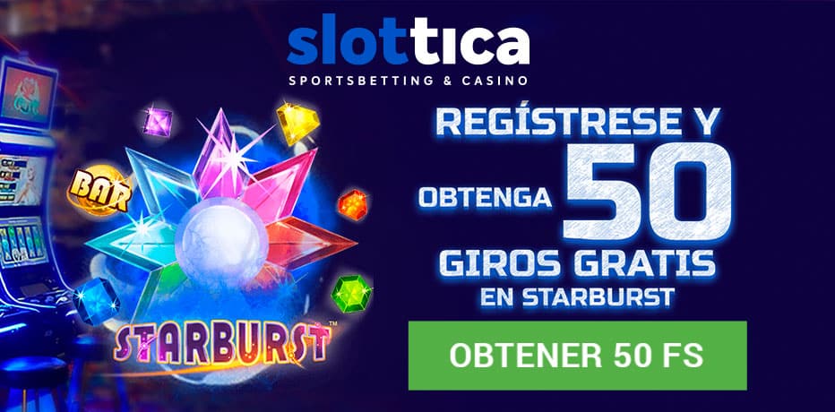 Disfruta de 50 tirades gratis en Slottica Casino en 2020