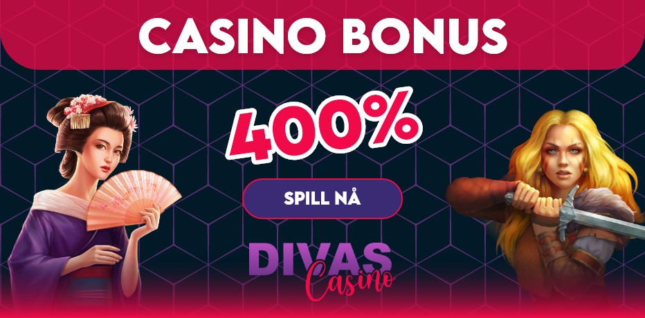 Divasluck Casino - Få en velkomstpakke verdt 12.000 kr