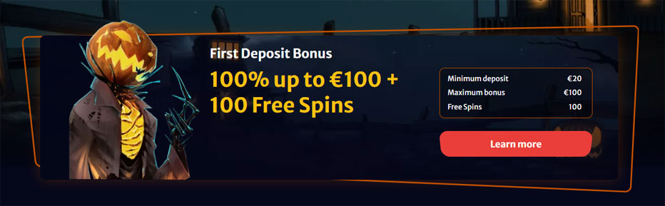 Bônus de Primeiro Depósito até €100
