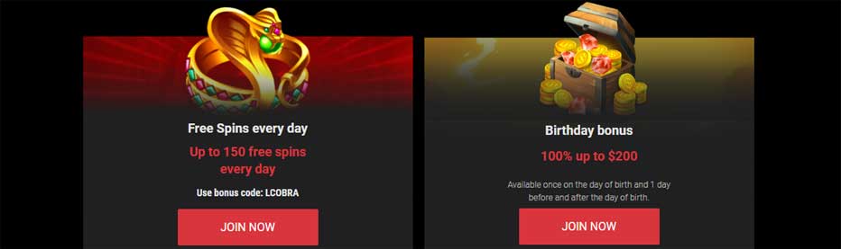 Free-Spins-every-Day-at-Cobra-Casino